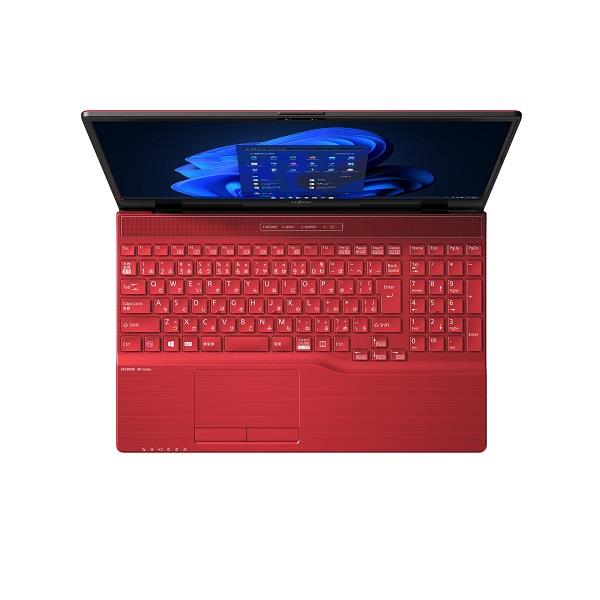 富士通LIFEBOOK AH53D3 レッド15.6インチ FMVA53D3R-