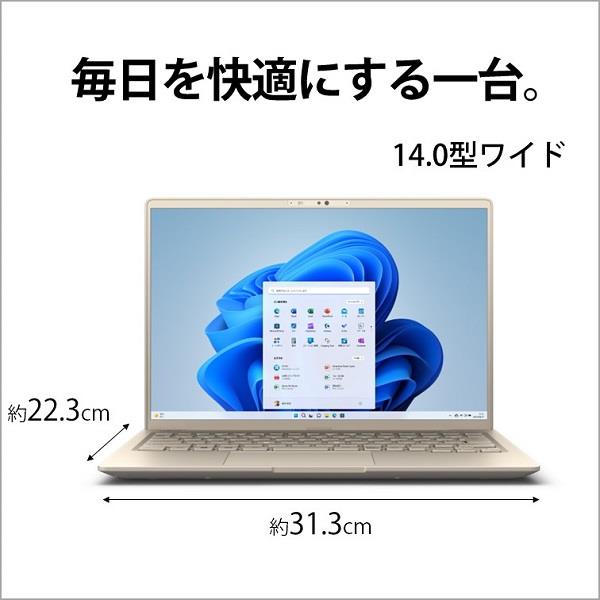 Fujitsu FMVM55J1G ノートPC FMV LIFEBOOK MH55/J1【14.0インチ 