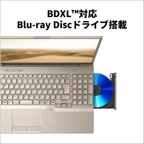 Fujitsu FMVA53J3G ノートPC FMV AH53 J3 16.0インチ Windows 11 Ryzen 7 7735U  メモリ16GB SSD512GB Microsoft Office搭載 ベージュゴールド 2024年10月モデル | ノジマオンライン