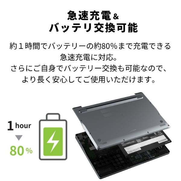 Fujitsu FMVP77J3HN ノートPC FMV PH77 J3 16.0インチ Windows 11 CoreUltra7-155H  メモリ32GB SSD512GB Microsoft Office搭載 ストームグレー 2024年10月モデル | ノジマオンライン