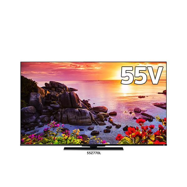 公式の - 東芝 新品未使用 保証付 55型 55Z740X REGZA 東芝 4K テレビ