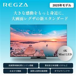 REGZA 4K液晶テレビ REGZA 55V型/miniLED/ミドルクラスモデル 55Z770R