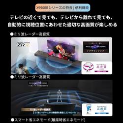 REGZA 65X9900R 4K有機ELテレビ REGZA 65V型/高輝度広色域