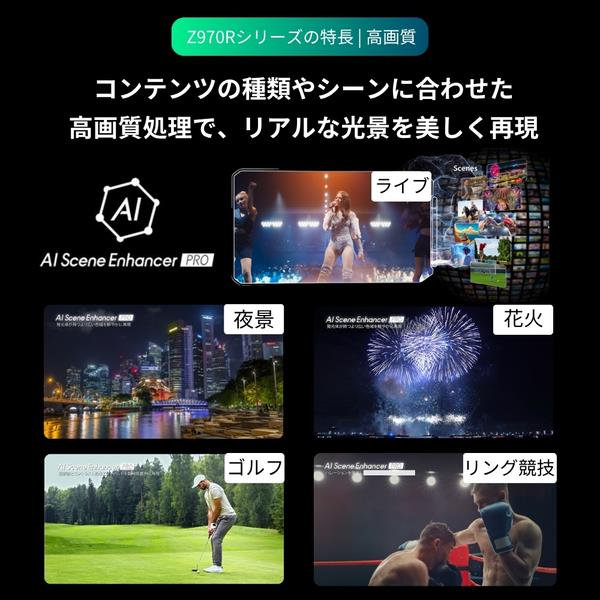 REGZA 4KminiLED液晶テレビ 100V型/タイムシフトマシン/重低音立体音響