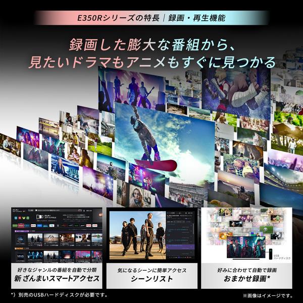 REGZA 4K液晶テレビ 55V型 ゲームモード搭載 省エネモデル 55E350R