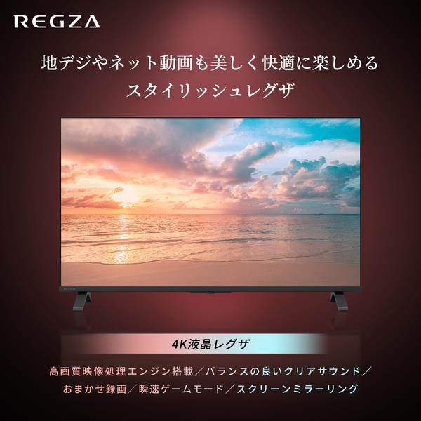 REGZA 4K液晶テレビ 50V型 ゲームモード搭載 省エネモデル 50E350R