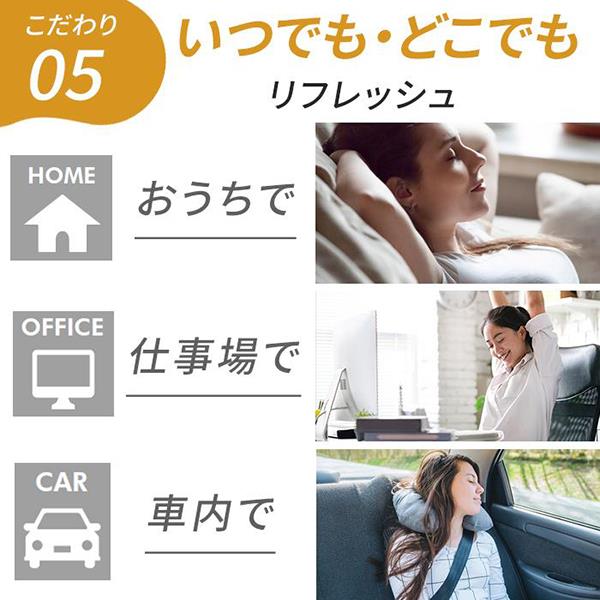 DOCTORAIR MP-06-BR 3DマッサージピローSコードレス ブラウン