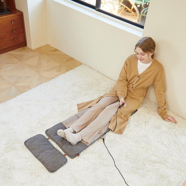 DOCTORAIR 3Dマッサージシート flatty ブラック MS-08BK | ノジマ