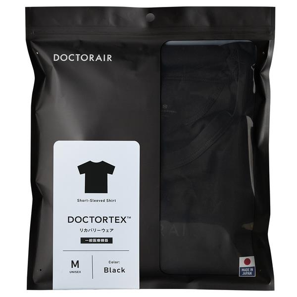 DOCTORAIR ドクターエア リカバリーTシャツ Mサイズ ARW-01MBK