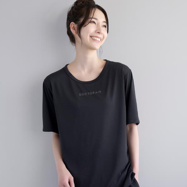 DOCTORAIR ドクターエア リカバリーTシャツ Lサイズ ARW-01LBK