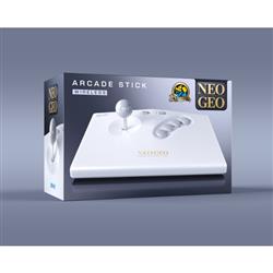 【NEOGEO】NEOGEO AES+（ネオジオ） ワイヤレスアーケードスティック（ホワイト）