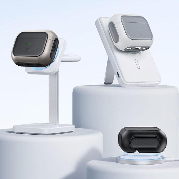 ESR AirPods Pro 3 ORBIT MS Hybrid ホワイト ES28010APP3 | ノジマ