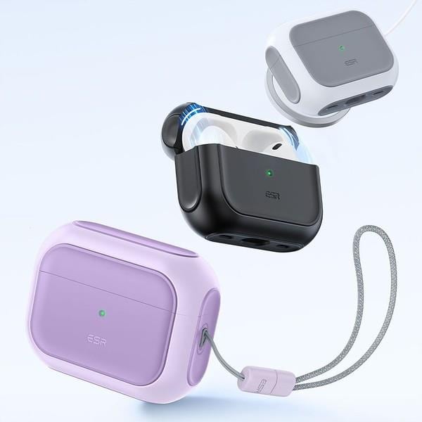 ESR AirPods Pro 3 ORBIT MS Hybrid パープル ES28011APP3 | ノジマ