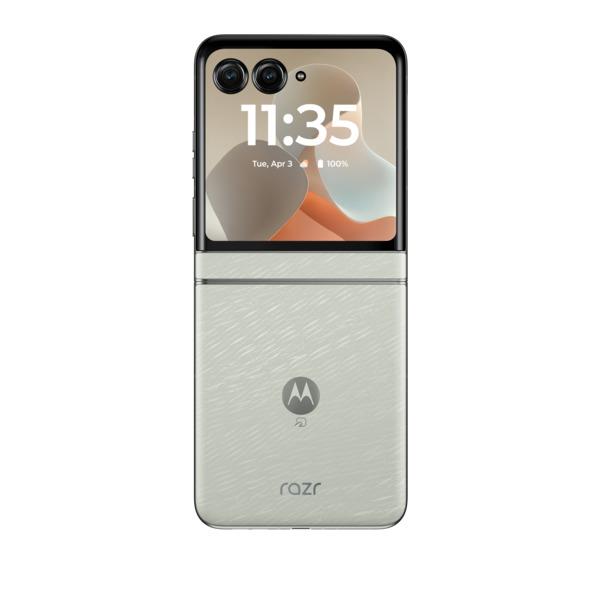訳あり Motorola razr 60 SIMフリー ライトスカイホワイト Motorora Motorola razr 60 ライトスカイホワイト [SIMフリー