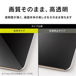 iPhone12(美品) トリニティ iPhone12/Pro フルクリア 高透明 画面保護強化ガラス TR