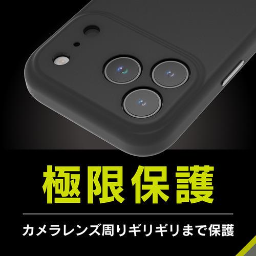 iPhone17Pro用シリコンレザーケース トリニティ NUNO ブラック レビュー】iPhone17 Proをしっとり保護！シリコンレザーケース