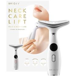 BRiOSS ネックケアリフト BRiOSS EMS美顔器 首元 充電式 ピンク BR