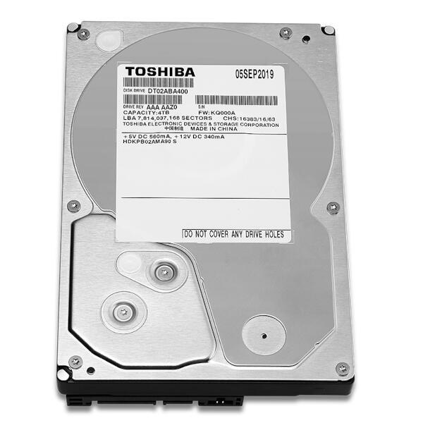 TOSHIBA DT02ABA400 内蔵HDD DT02シリーズ【3.5インチ/4TB/SATA 