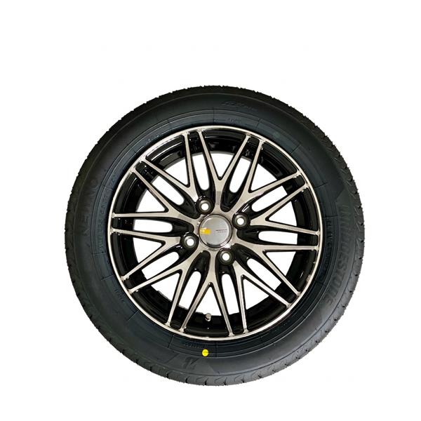 ブリヂストン タイヤ・ホイールセット BS-NEWNO-155/65R14+MR-10 TW