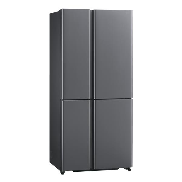 AQUA 冷蔵庫 4ドア 観音開き 512L ダークシルバー ☆大型商品配送対象