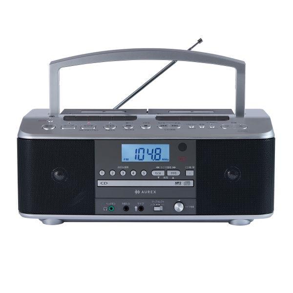 TOSHIBA AUREX CDラジオカセットレコーダー AX-KCRW70-S | ノジマ