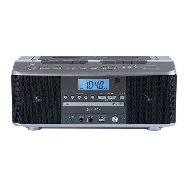 TOSHIBA AUREX CDラジオカセットレコーダー AX-KCRW70-S | ノジマ