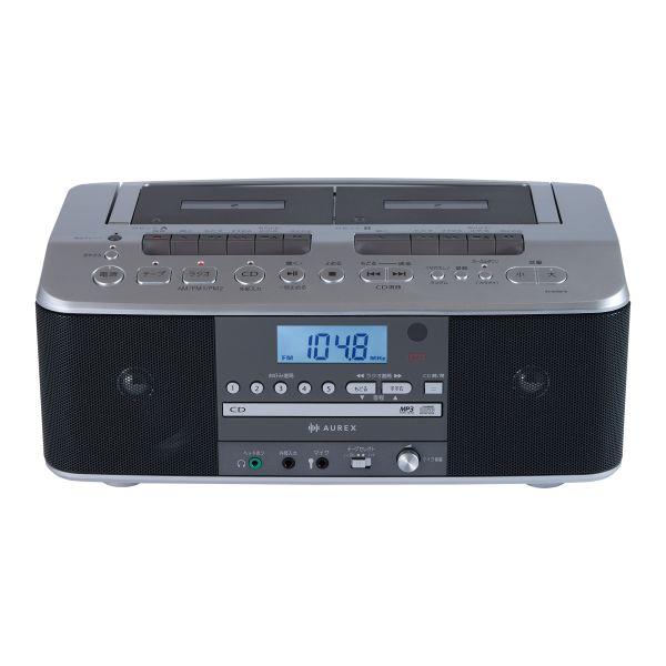 TOSHIBA AUREX CDラジオカセットレコーダー AX-KCRW70-S | ノジマ