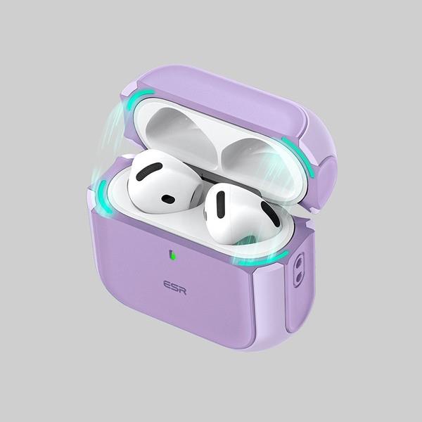 ESR AirPods 4 ORBIT MS Hybrid パープル ES27433AP4 | ノジマオンライン