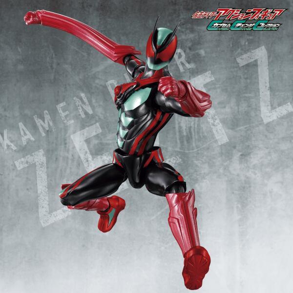 仮面ライダーゼッツ 仮面ライダーアクションフィギュア カプセム