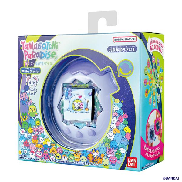 たまごっちパラダイス クリア シークレット販売商品】Tamagotchi Paradise - White Glacier（特典