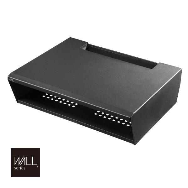 WALL V2/V3/V5対応 ボックス棚板 ブラック　WLOS15119 EQUALS WALLテレビスタンド V4対応 BOX棚板 サテンブラック WLOS25119