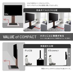 EQUALS WLTVR5111 24～55型対応 WALL【V3/COMPACT/サテンホワイト】 | ノジマオンライン