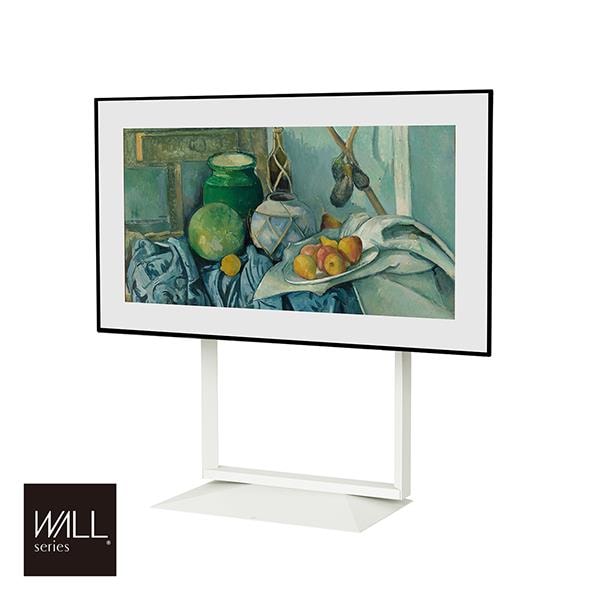 EQUALS 壁寄せTVスタンド【32～80型対応/首振り機能付き/FRAMESTAND