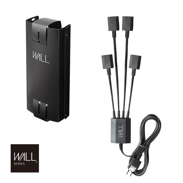 EQUALS WALL マグネット付き電源タップ＋スマートコードケースセット