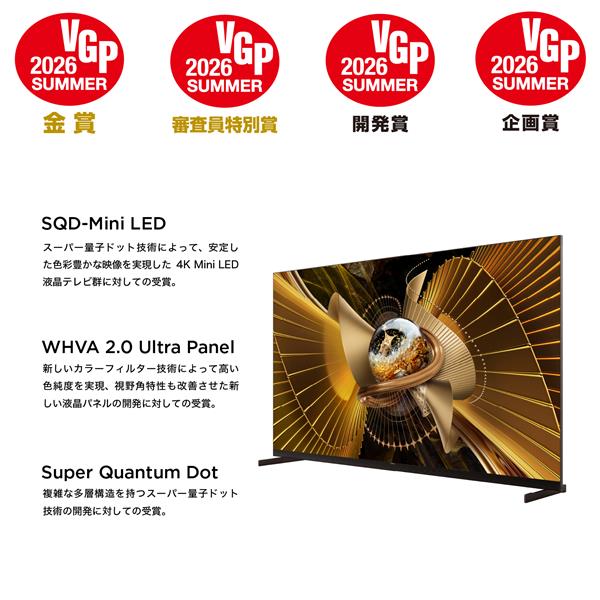 TCL SQD-MiniLED搭載 98型液晶テレビ ☆大型配送対象商品 98X11L