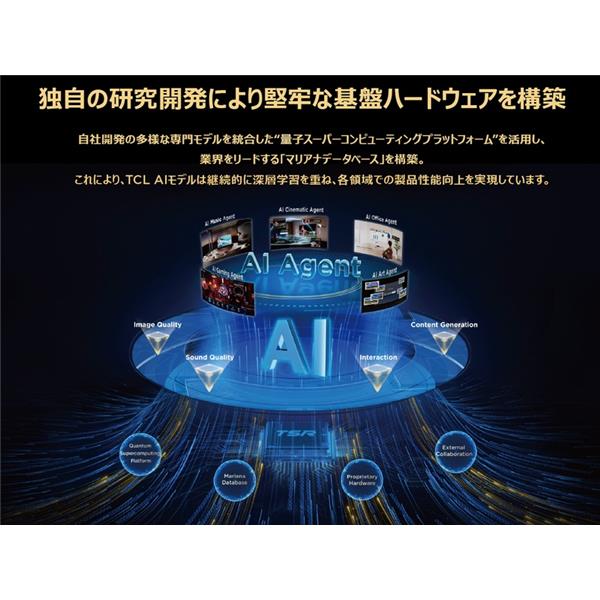 TCL SQD-MiniLED搭載 55型液晶テレビ 55C7L | ノジマオンライン