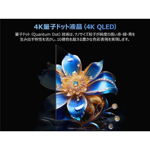 TCL QLED搭載 75型液晶テレビ ☆大型配送対象商品 75T6D | ノジマ