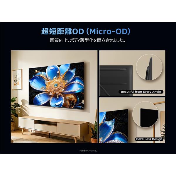 TCL QLED搭載 65型液晶テレビ ☆大型配送対象商品 65T6D | ノジマ