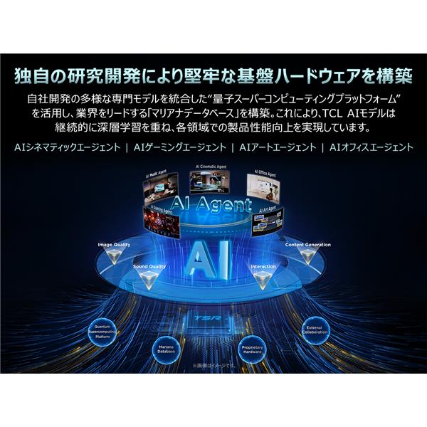 TCL QD-MiniLED搭載 75型液晶テレビ ☆大型配送対象商品 75A400M