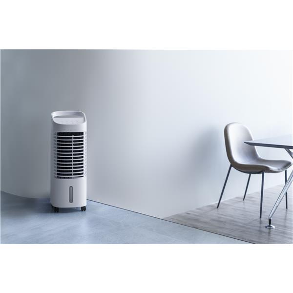 スリーアップ(株) 温冷風扇 ヒート&クール HC-T2434　2025年製 THREEUP ヒーター 暖房 扇風機 温冷風扇 加湿 送風機 冷風扇 温度設定