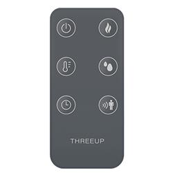 スリーアップ 大風量ハイブリッド加湿セラミックヒーター ヒートワイド