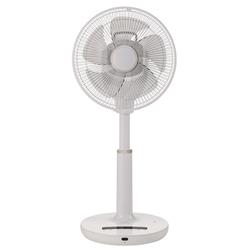 スリーアップ 音声操作DCリビングファン[扇風機/省エネ/風量調整8段階