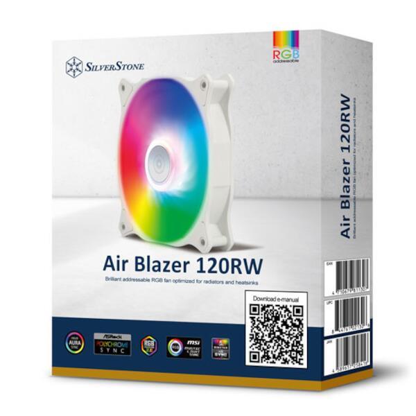 SilverStone PCケースファン【120mm/RGB/ラジエーター、ヒートシンク