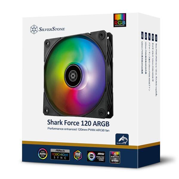二個セット　ケースファン [120mm] 　SST-SF120B-ARGB Amazon | SilverStone SF120B ARGB ケースファン 120mm