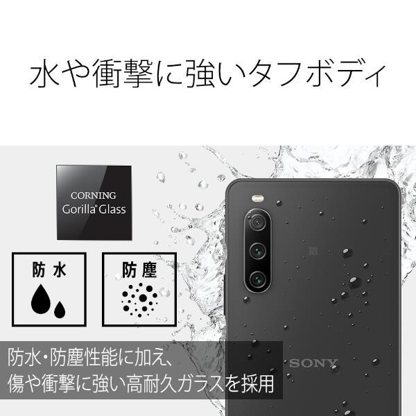 ボタニカル ミディアムベール Xperia 10 IV（XQ-CC44）ブラック SIM