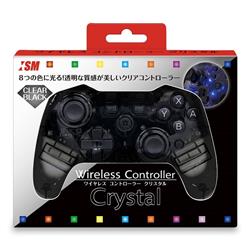 【Switch】 ワイヤレスコントローラー クリスタル クリアブラック