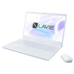 ノートPC LAVIE N15  N1535/GA【15.6インチ/Windows11/Corei3-1115G4/メモリ8GB/SSD256GB/Microsoft  Office搭載/パールホワイト/2023年8月モデル】 PC-N1535GAW