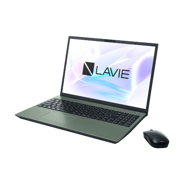 NEC ノートパソコン LAVIE N16 オリーブグリーン PC-N1675HAE