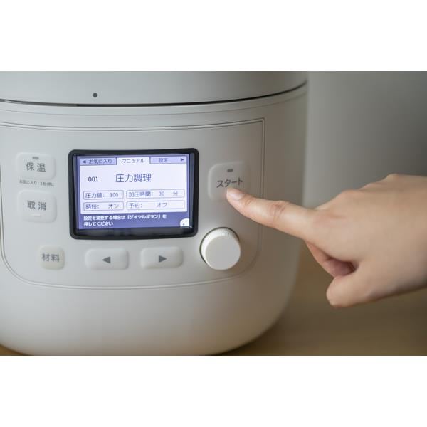 シロカ 電気圧力鍋 おうちシェフPRO L[4~6人/1台12役] SP-5D151