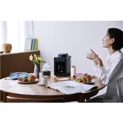 シロカ 全自動コーヒーメーカー カフェばこ ブラック SC-A352-K